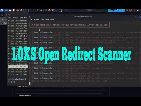 Loxs Advanced and Lightweight Open Redirect Scanner for Ethical Hackers