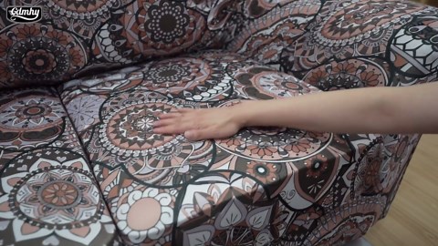 Stretch Couch Covers for 3 Separate Cushion Couch Sofa,Floral Printed Couch Sofa Cover,Washable Sofa Slipcover,Pet Friendly Furniture Protector with Elastic Bottom,Universal Fit for Home(Sofa,Cover)