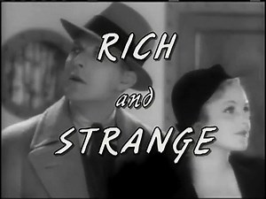 RICH and STRANGE  Alfred Hitchcock 1931