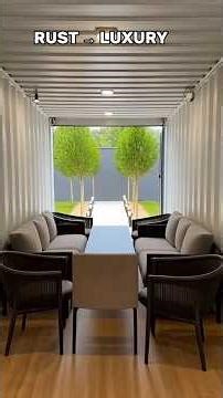 Rusted Shipping Container → Luxury Backyard Studio (Insane Transformation)