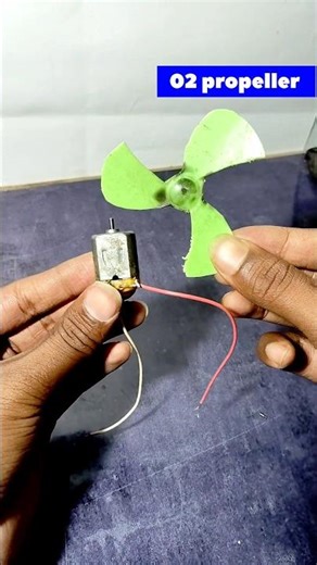 Most Powerful Dc motor propeller testing 😱 how to run dc motor #shorts #dcmotor #viral