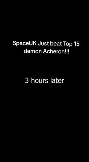 Acheron Black Swan: SpaceUK Defeats Top 15 Demon