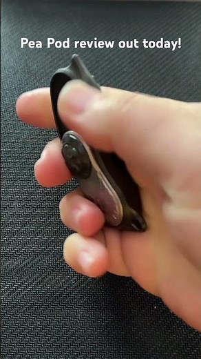 The Pea Pod fidget review is out today! #fidget #edc