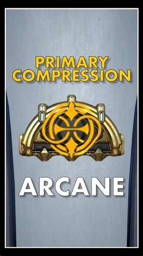Primary Compression Arcane #warframe