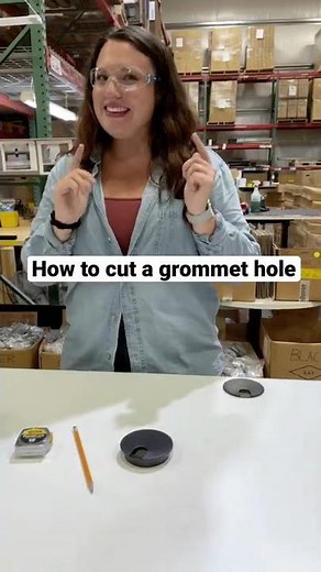 Cut a Grommet Hole - Tutorial