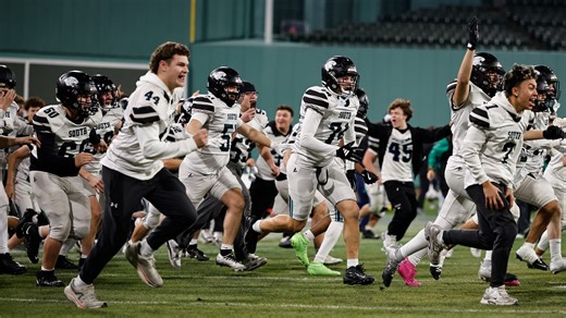 Plymouth South football holds on to defeat Plymouth North in OT