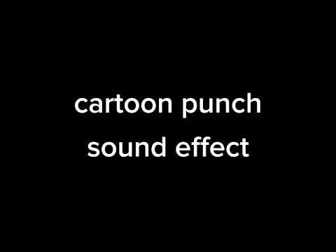 Cartoon punch sound effect