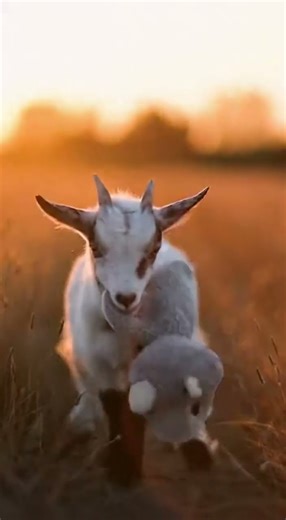 Baby Goat's Epic Fail! 😂 So Cute! 🥰
