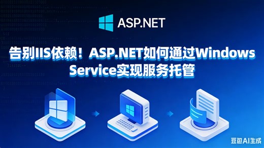 windows服务部署ASP