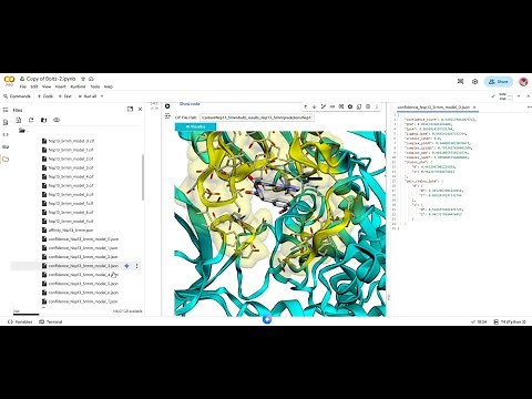 Boltz-2 predictions of protein-ligand structures and binding affinities with Python / Google Colab