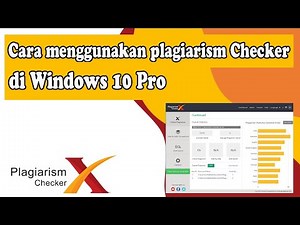 How to use Plagiarism Checker X