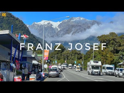 Franz Josef Township Walking Tour 4K 2024 | Glacier Country | West Coast New Zealand Walking Tour 4K