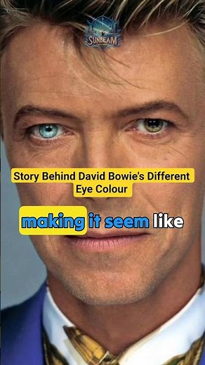 Bowie’s Alien Eyes Explained: The Real Story Behind His Iconic Gaze #shorts