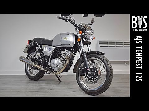 2018 '18 AJS Tempest 125 Retro Classic Roadster Learner Legal 125cc Used Motorcycle