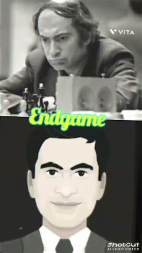 Mikhail Tal Vs Mikhail Tal🤯🤯🔥👀 #viral #chess #shorts