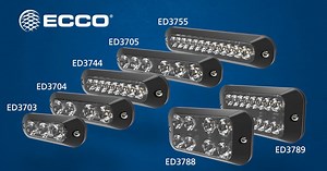 Our newest line of directional LEDs is here, featuring seven light-head options, 70 flash patterns, and single-, split-, or dual-colors. Learn more at bit.ly/DirectionalLEDs. #ECCOSafety | ECCO