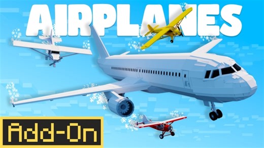 [Add-On]飞机 Add-On-我的世界市场包免费下载-Minecraft Marketplace Airplanes Add-On