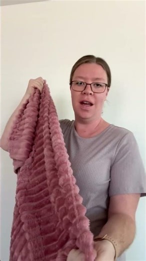 Pink fleece blanket haul