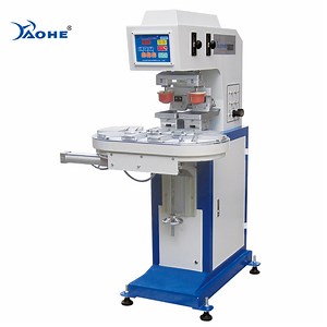 [Hot Item] 2 Color Inkwell Pad Printing Machine for USB Disk Shell Printing with Conveyor