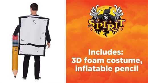Watch Spirit Halloween SpongeBob Adult DoodleBob Costume on Amazon Live