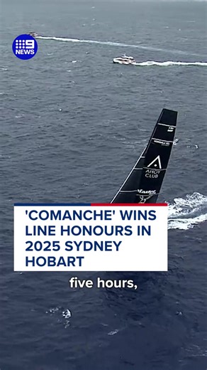 Master Lock Comanche Triumphs in Rolex Sydney Hobart Yacht Race