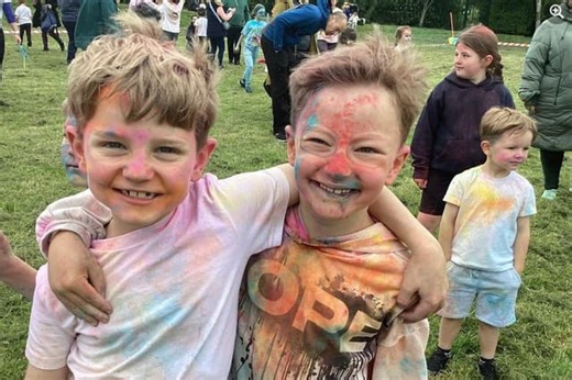 St. Joseph's Catholic Primary School, Withnell celebrates successful Ofsted report in maintaining Outstanding standards.