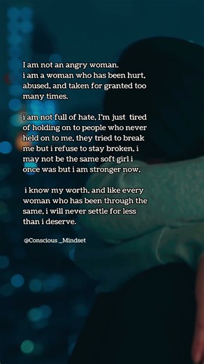 I Am Not an Angry Woman | Powerful Healing Message for Strong Women