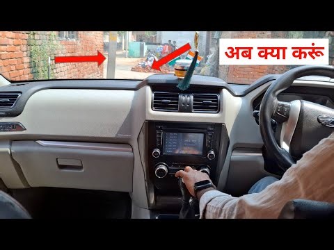 Scorpio S10 2015 Model Driving in Village Narrow Streets | Scorpio POV Driving in Village