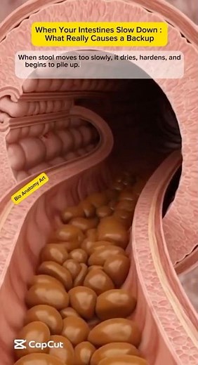 When Your Intestines Slow Down: What Really Causes a Backup