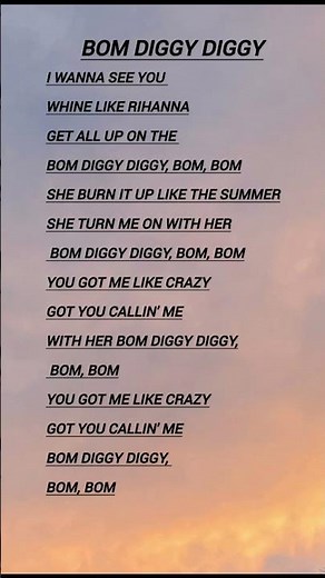 Bom diggy diggy 💕😉 lyrics #song #bollywood #music #love #trending