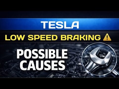 Tesla False Forward Collision Braking at Low Speeds – Possible Causes Explained