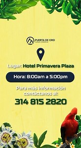 Quedan menos días para conocer el megaproyecto que se construirá en la Amazonía Colombiana. Este 16 y 17 se realizará la primera Rueda de Negocios en San Vicente de Caguán. ¿Quieres conocer cómo puedes invertir? La cita es en el Hotel Primavera Plaza. Agenda ya tu cita al teléfono 3148152820 | Lente Regional | Facebook