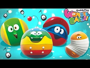 WonderBalls Playground - Cartoon | WonderBalls: Ep#40 Let's Play Together | Cartoons For Children