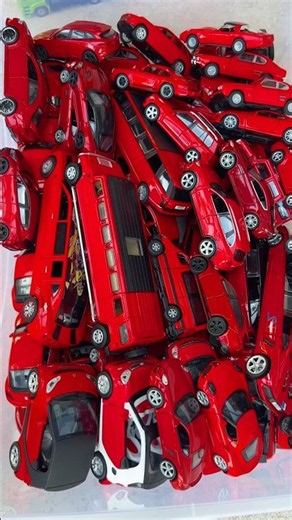 My All-Red Diecast Car Collection 🚗🔴 Sports Cars, Supercars & More!