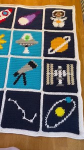 Space Blanket - PATTERN ONLY - Etsy Australia