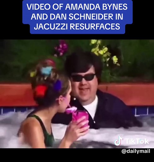 A video of Amanda Bynes in a hot tub with disgraced Nickelodeon producer Dan Schneider has resurfaced online. This comes after the premiere of Quiet on Set: The Dark Side of Kids TV, a docuseries about the toxic culture at the network in the 90s and 2000s. Schneider is sitting fully clothed in the jacuzzi with a teenage Bynes, who appears to be wearing a swimsuit. Even one of the editors of a Nickelodeon show said she found the scene to be 'a little odd' in the docuseries. #amandabynes #quietons