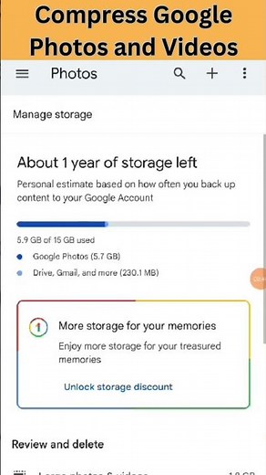 How to Compress Google Photos and Videos Without Loosing Quality | Free Up Space