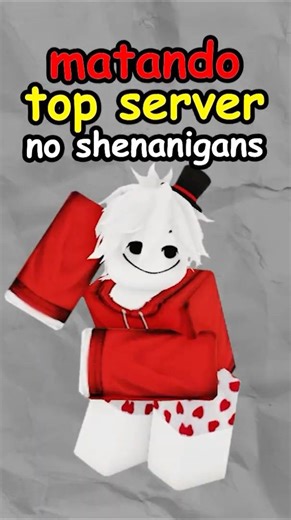 LUTEI contra os TOP 1 do servidor… GANHEI? 💀 #roblox #shorts