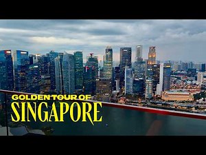 Golden Tour of Singapore, Walking Tour 4K 60FPS