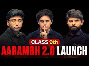 Class 9th Backlogs Swahaa 🔥 - Aarambh 2.0 Launch 💀 | 2026-27 | Check Description