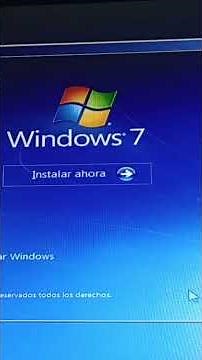 How to Format a Windows 7 PC Quickly and Easily | Part 1 #tutorial #shorts #diy #windows