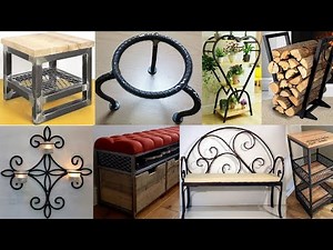 Metal project ideas and scrap metal craft ideas for home decor / welding project ideas for beginners