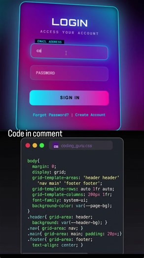 create NEXUS login page using #java #html #css #viral