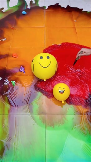 Wait for Big Balloon Pop #asmr #balloon #satisfying #amazing | Kitty Ballon