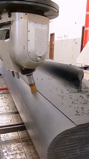 CNC Milling a Giant 3D Printed Ship 🚢 A 6m long ship model has been 3D-printed with Ingersoll MasterPrint to be used for hydrodynamic testing at Sintef, Norway. 🎥 Ingersoll Machine Tools #cncmachine #cncmachining #machining #cncmilling #machinist #machineshop #3dprinting | Fictiv