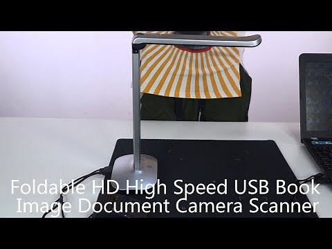 Aibecy F50 Foldable HD High Speed USB Book Image Document Camera Scanner