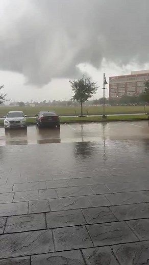 Check out this INSANE video of a tornadic storm near Houston, Texas, sent to us by The_Trucking_Truth! | Meteorologist Max Velocity