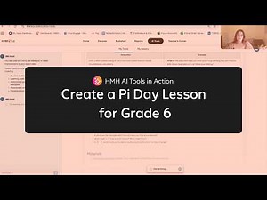 Create a Pi Day Lesson for Middle School | HMH AI Tools Lesson Prompt Generator