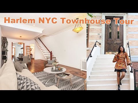 Harlem NYC Townhouse House Tour 2021! $2,995,000 Duplex in New York!