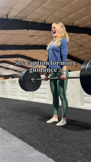 Rachel Kookogey Eller on Instagram: "1) Form & Attire: I’ve started deadlifting in socks as I work on improving my foot mechanics — really pressing through the full foot. I’ve also found a narrower stance feels more stable for me even though it’s “further to pull.” Bonus: My husband bought me new versa grips for my birthday :) 2) I’ve intentionally increased my carb intake earlier in the day before my workout to provide me with the physical and mental energy for the workout. I get protein in mor